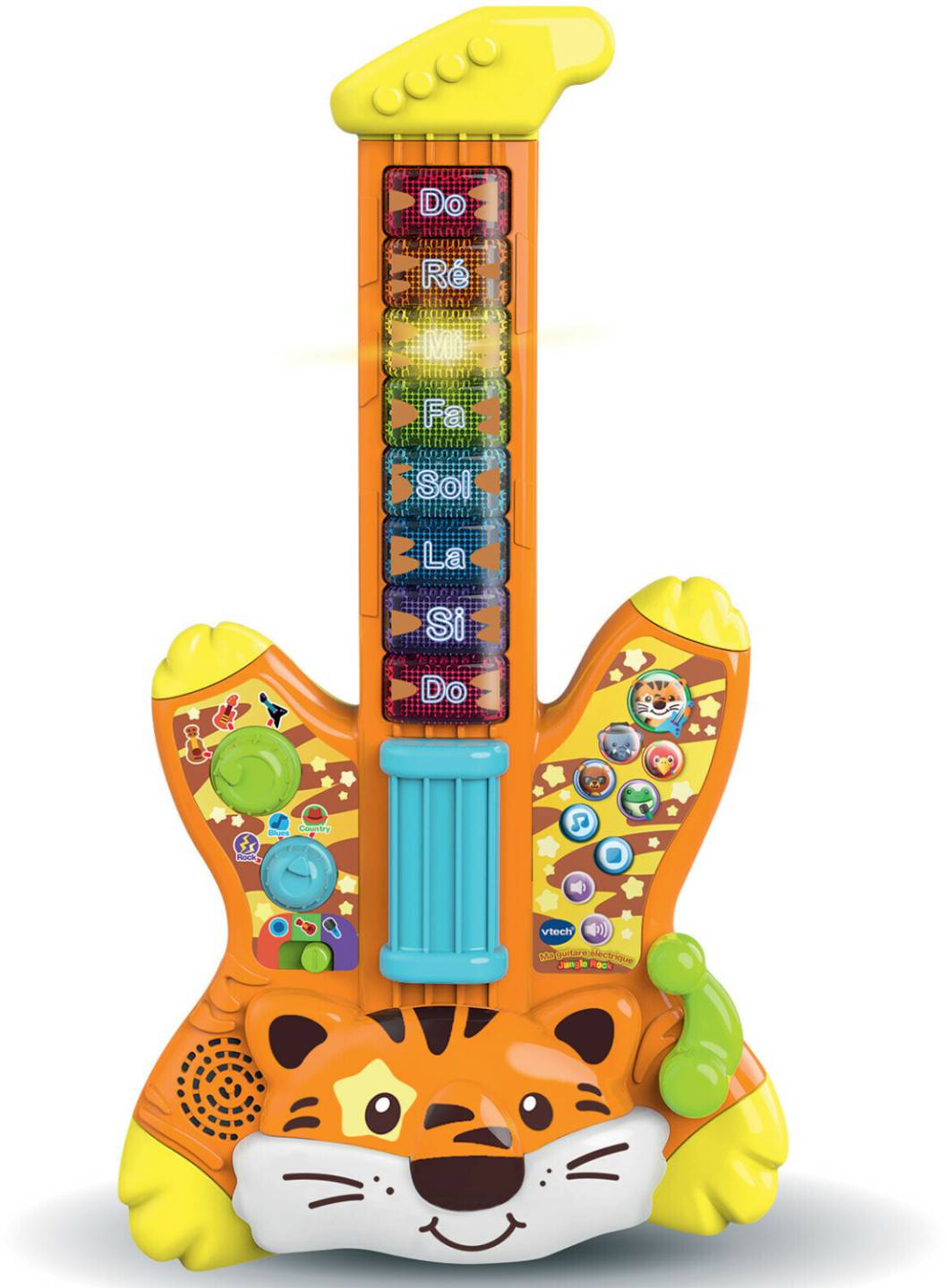 Vtech Jungle Rock - Guitare électrique Tigre Jeux vidéo &éveil