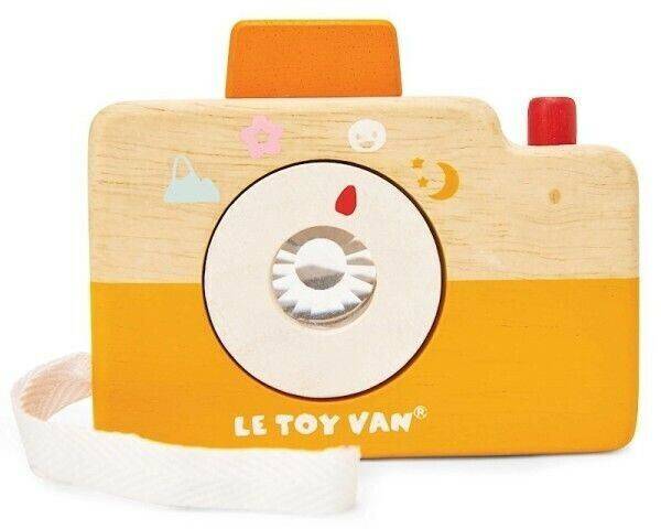 Jeux vidéo &éveil Le Toy Van Appareil photo en bois PL115